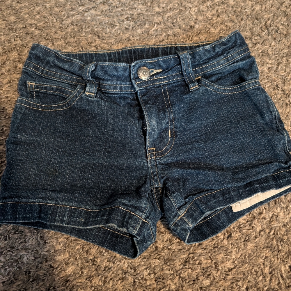 Little Girls Denim Shorts